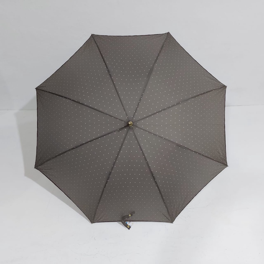TERBARU! Payung Panjang Gagang J Motif Polkadot / Payung Fashion Jepang