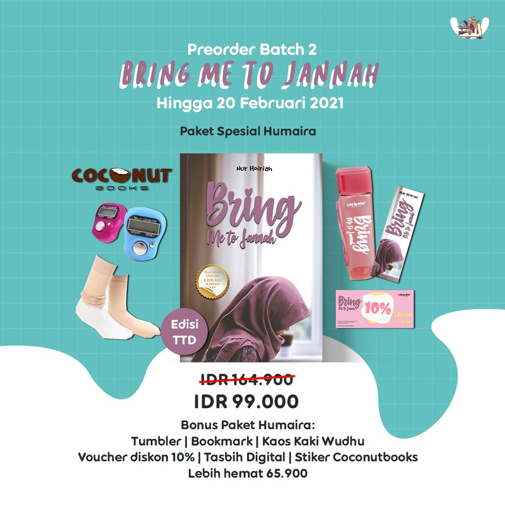 Batch 2 Novel Bring Me to Jannah karya Nur Hoiriah-2