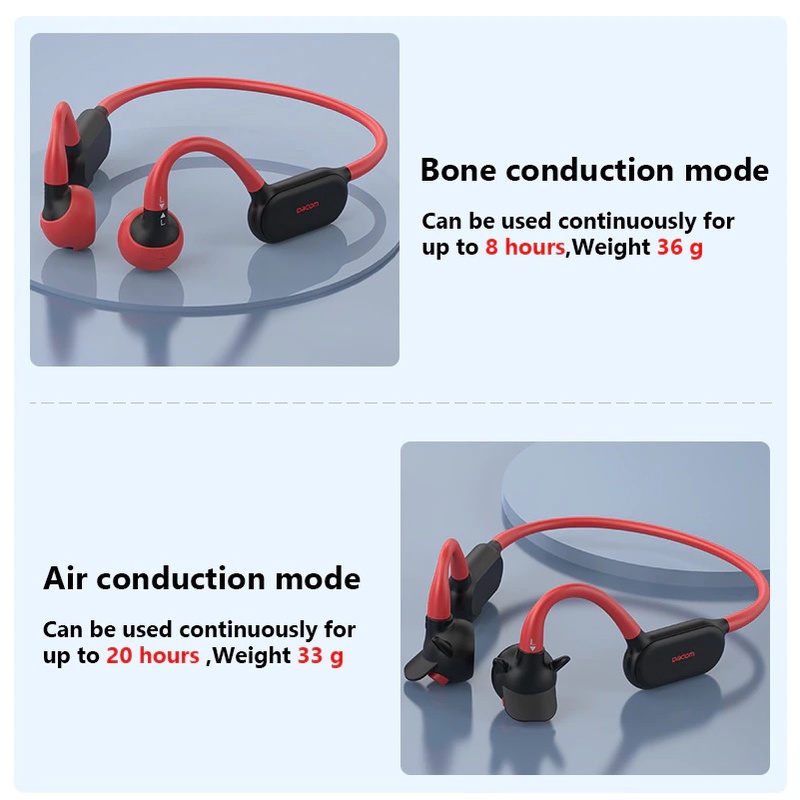 DACOM GEMINI G150 2-in-1 Bone Air Conduction Bluetooth Earphone IP66