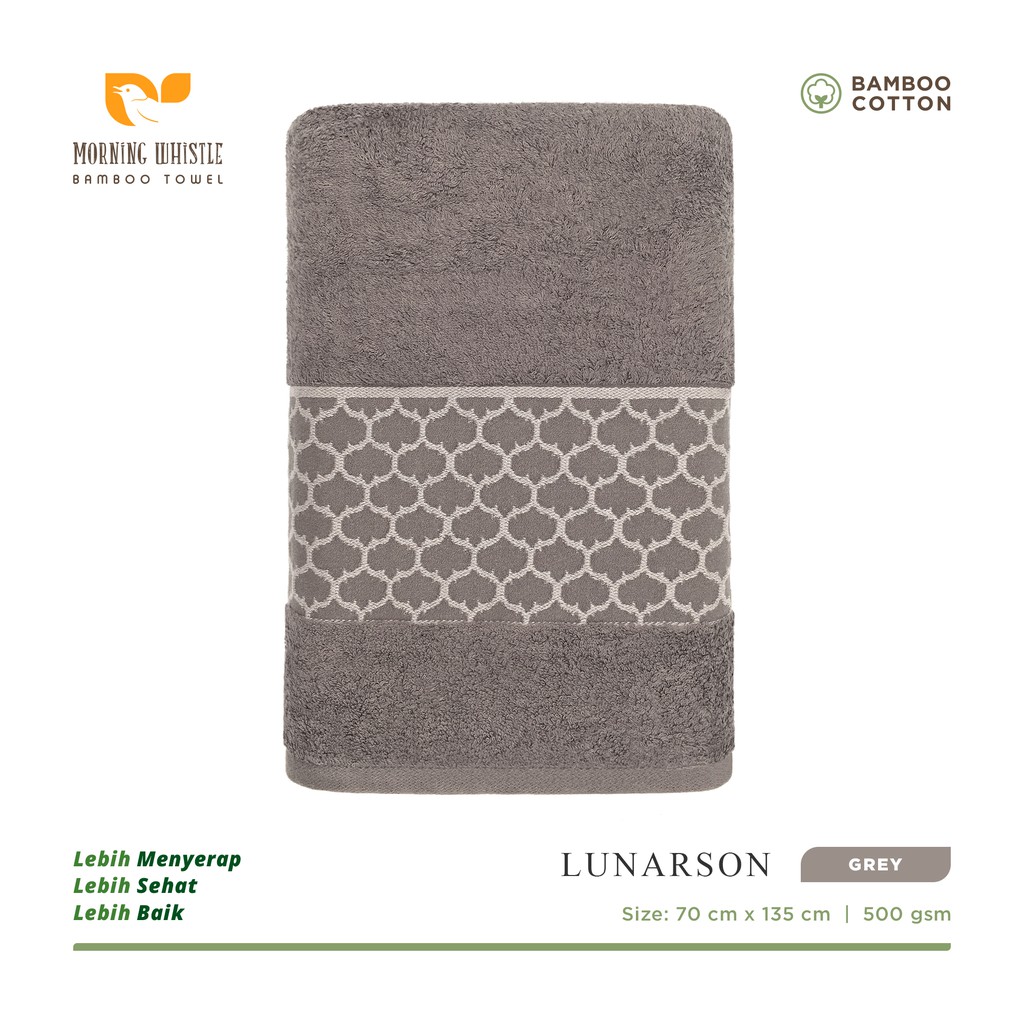 ORIGINAL | Terry Palmer Morning Whistle Bamboo Lunarson Handuk Mandi Dewasa 70 x 135 cm