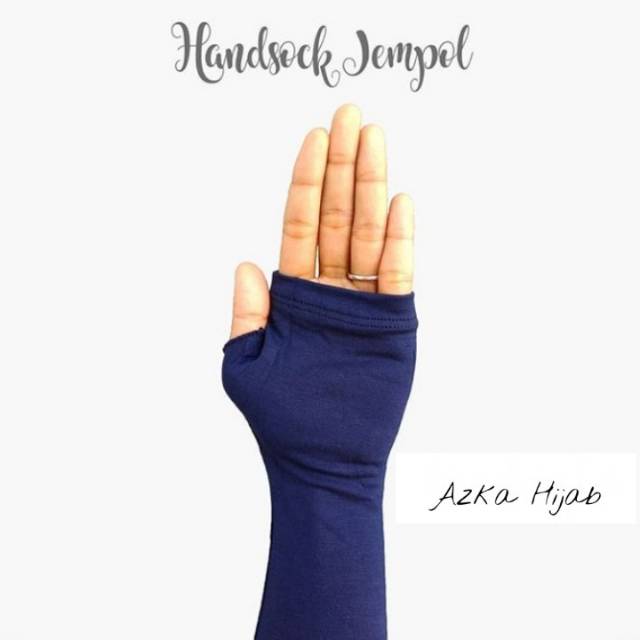 Handsock jempol/manset jempol polos/manset tangan Cantik Dan Murah