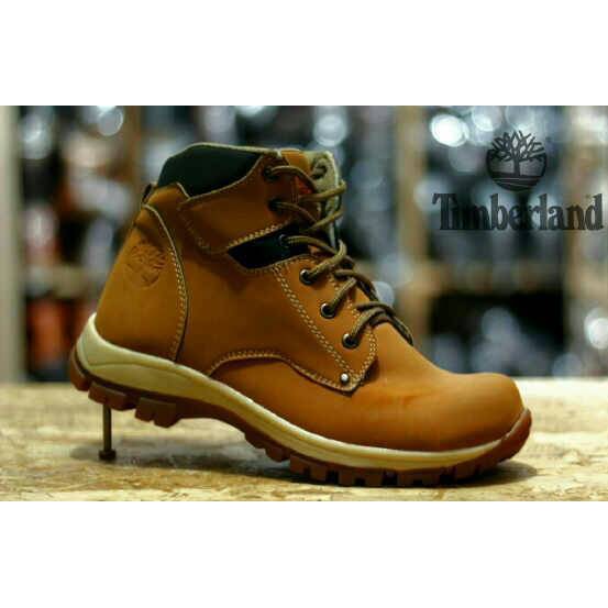 Sepatu Boot Pria / Boots Safety Jaguar Timberland Termurah Cuci Gudang