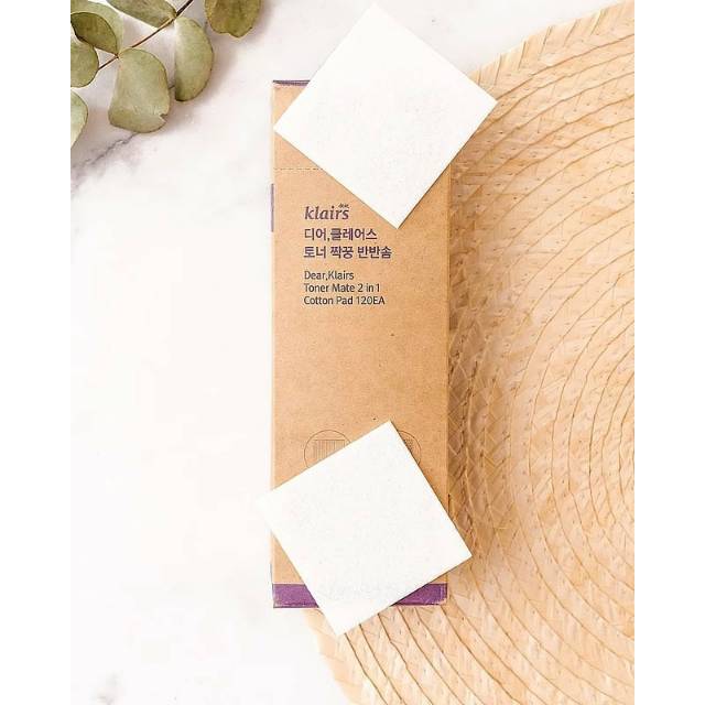 Klairs Toner Mate 2 in 1 Cotton Pad