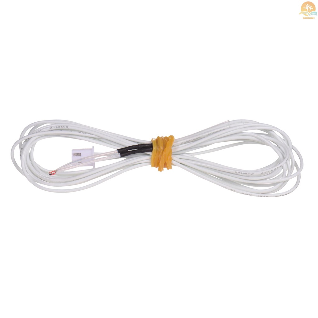 Thermistor Sensor 100K Ohm with 1.2 Meter Wiring Cable and Female Pin Head Compatible with Ender 3 3D Printer Heated Hot End Replacement Part