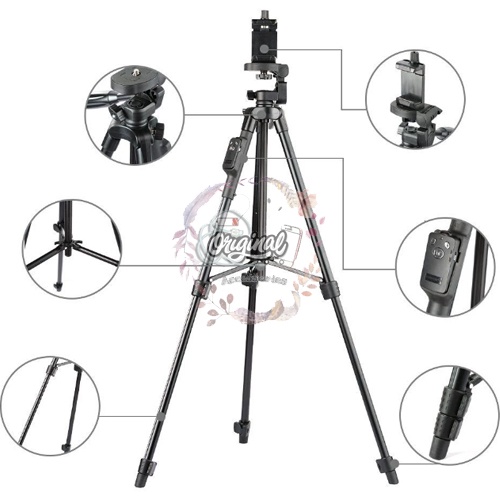 OR784 TRIPOD HANDPHONE BLUETOOTH REMOTE ALUMINIUM FREE HOLDER