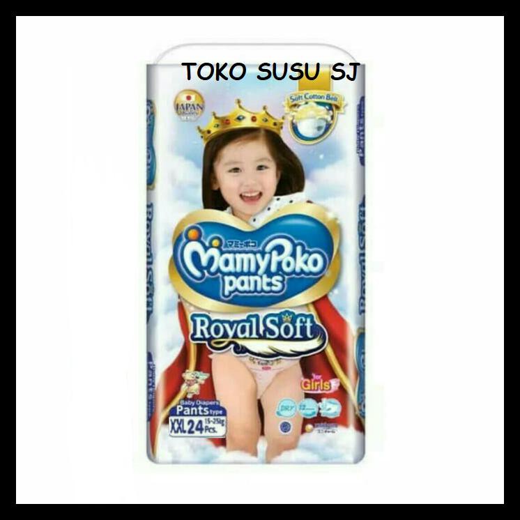 UNIK MAMY POKO PANTS ROYAL SOFT XXL24 GIRL/MAMYPOKO PANTS XXL 24/XXL24 GIRL