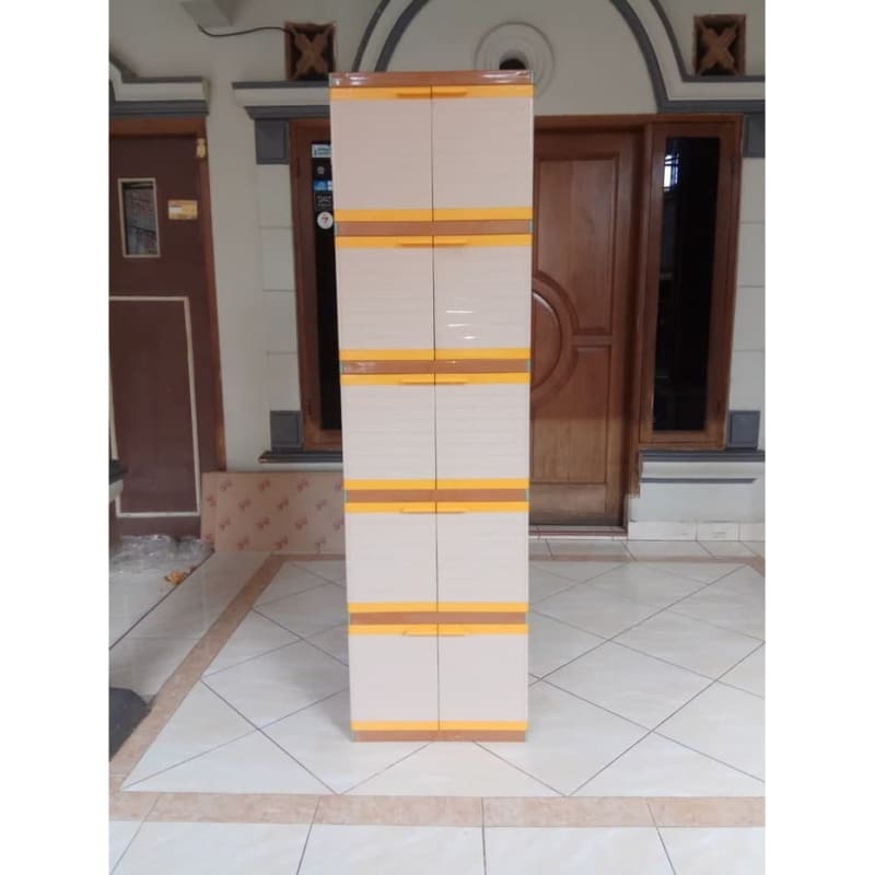 lemari plastik club susun 5 jumbo