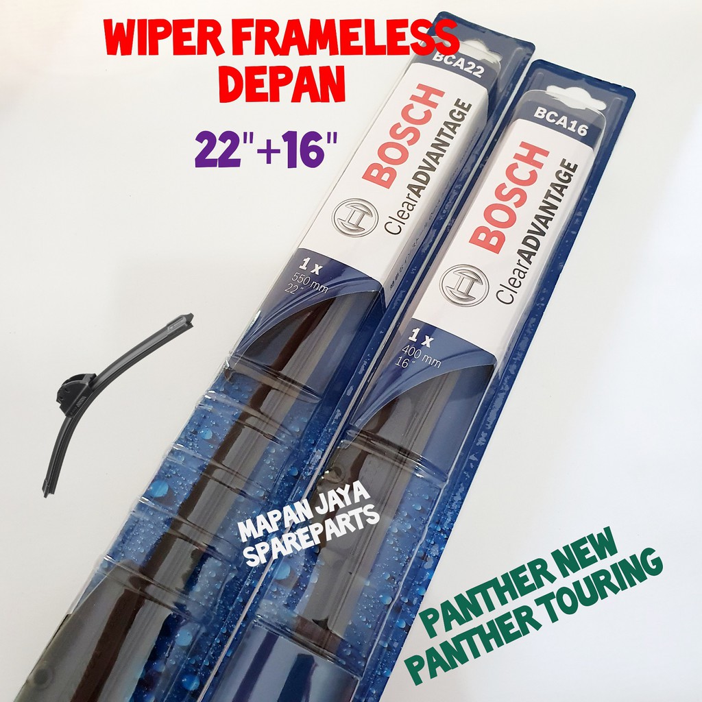 BOSCH WIPER DEPAN - PANTHER TOURING / KAPSUL LS (FRAMELESS PISANG)