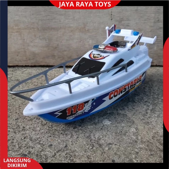 Mainan Anak Perahu Baterai Speed Boat Kapal Laut Fery / Mainan Edukatif Anak Terbaru SNI Murah