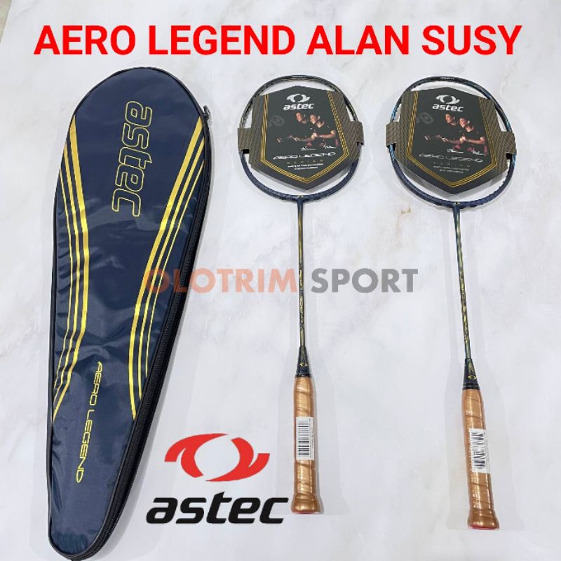 Raket Badminton Astec Aero Legend Limited Edition Alan Budikusuma Susy Susanti Original