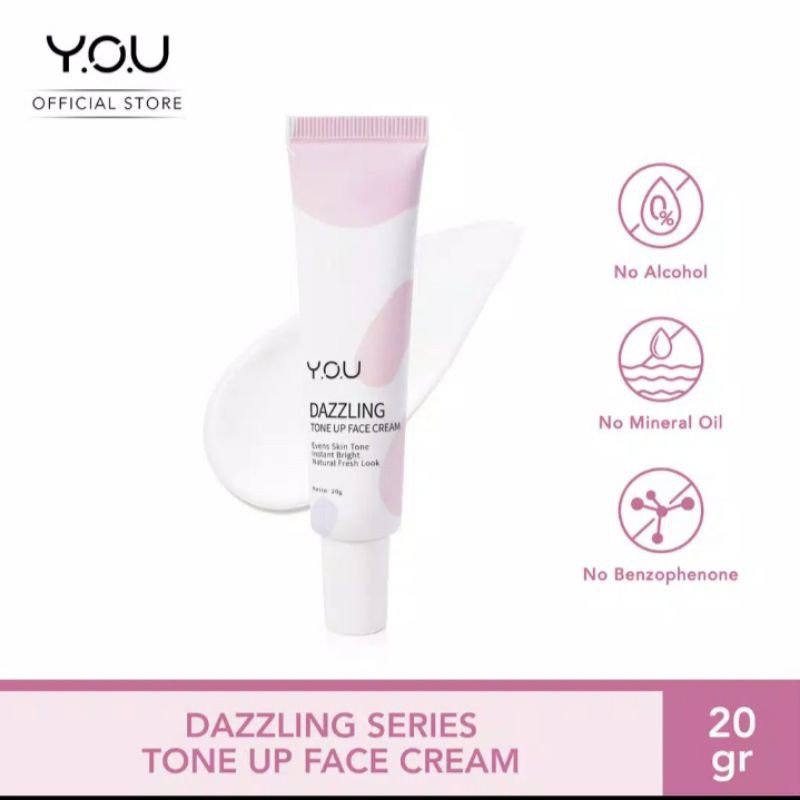 DAZZLING TONE UP FACE CREAM Y.O.U