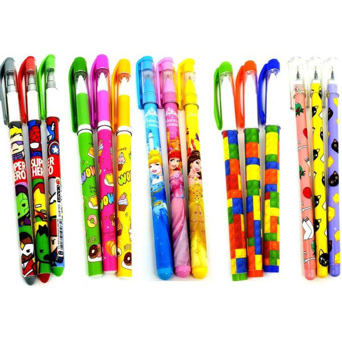 

Pulpen Tinta Gel Murah Karakter