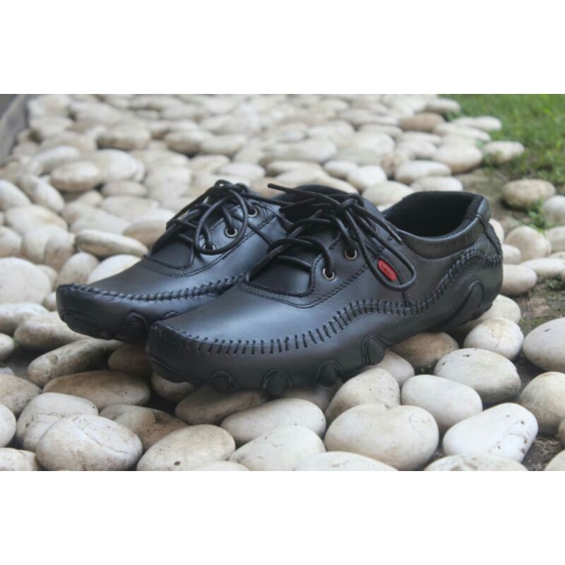 SEPATU FORMAL PRIA KASUAL KULIT SAPI ASLI ORIGINAL BLACK MASTER MURAH - SepatuFormal Pantofel pria Resmi Formal Tali Hitam Brown Casual Kantor Kuliah Kondangan Gereja Kerja PNS Guru JY7001