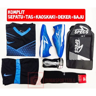 [ Bayar Ditempat ] Sepatu Futsal Specs Paket Komplit sepatu futsal Full set Terlaris