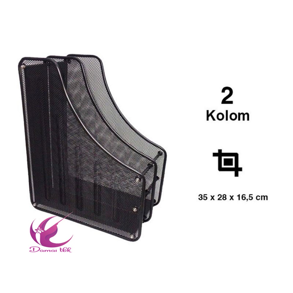 

V-Tec box File Jaring Besi 2 Sekat