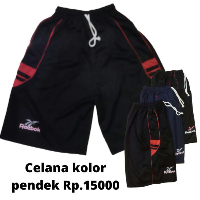 Celana Bola Voli voly Olahraga Lari Basket Pria Cowok Kolor Pendek  Harian Bawahan Basahan Kerja War