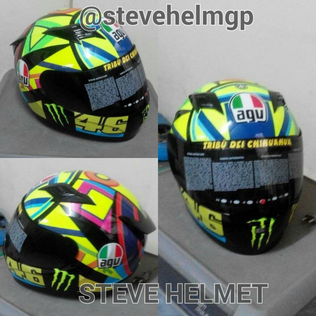 Helm Rossi AGV Solaluna 2016 Repaint