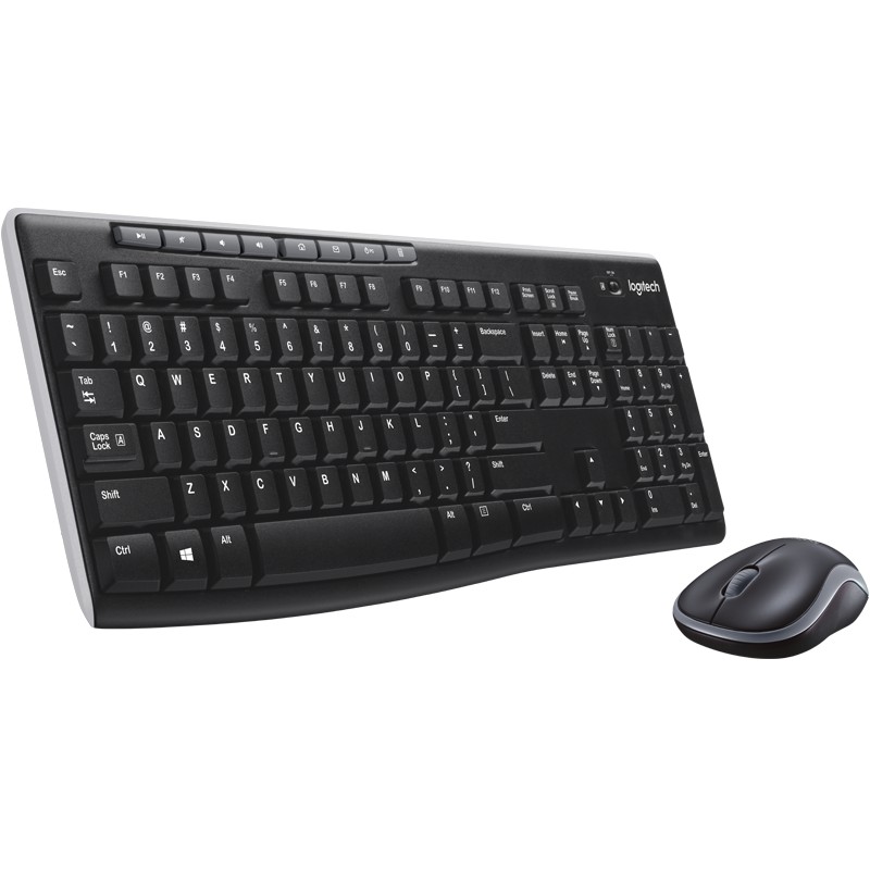 Logitech MK270 Wireless Keyboard + Mouse Original Garansi 1 Tahun