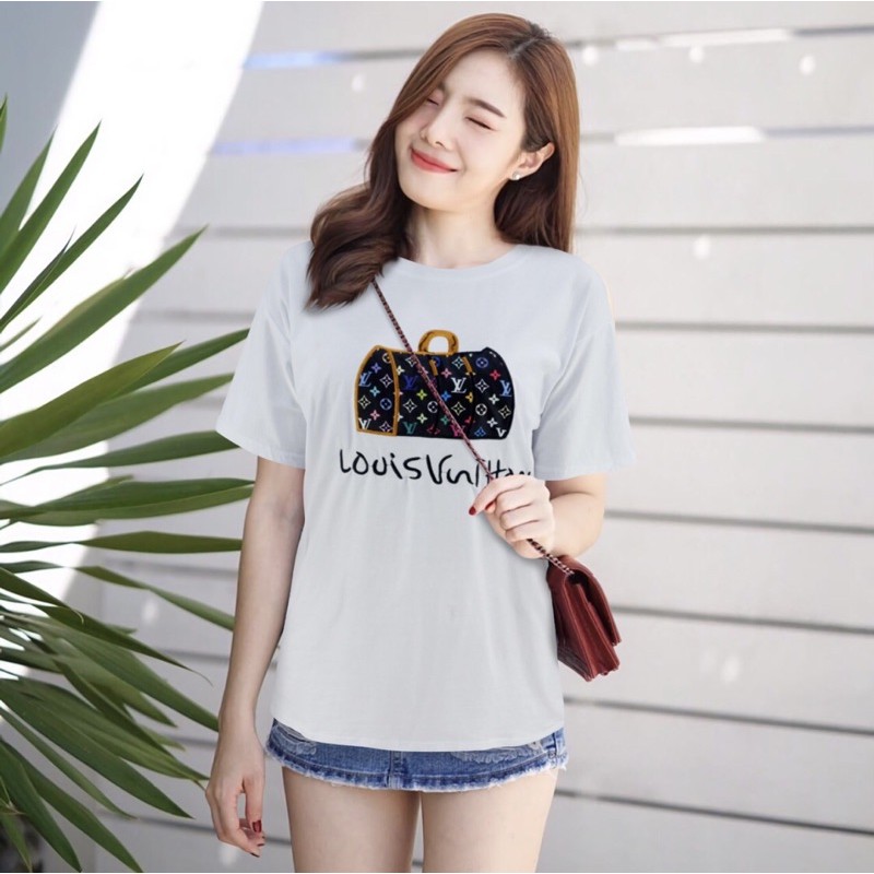 KAOS LV BAG IMPORT WANITA 0115