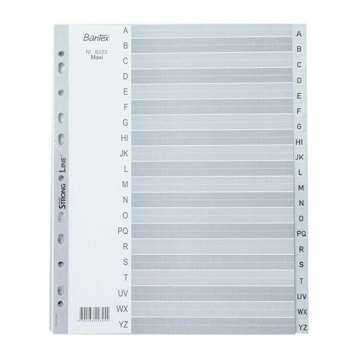 

BANTEX MAXI DIVIDER A4 & INDEX PP (A-Z) #6223