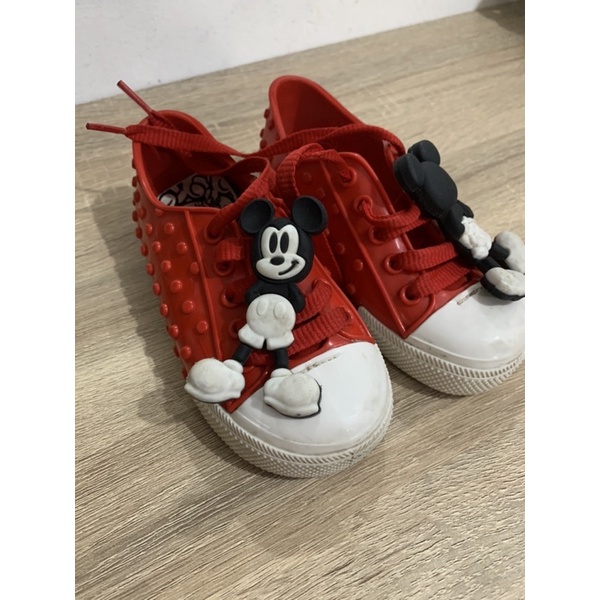 Mini Melissa polibolha mickey red preloved