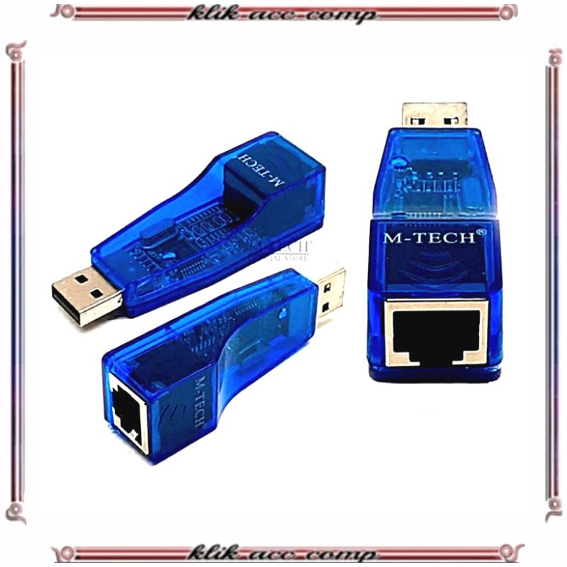 USB To LAN Adapter / Usb to RJ45 M tech biru