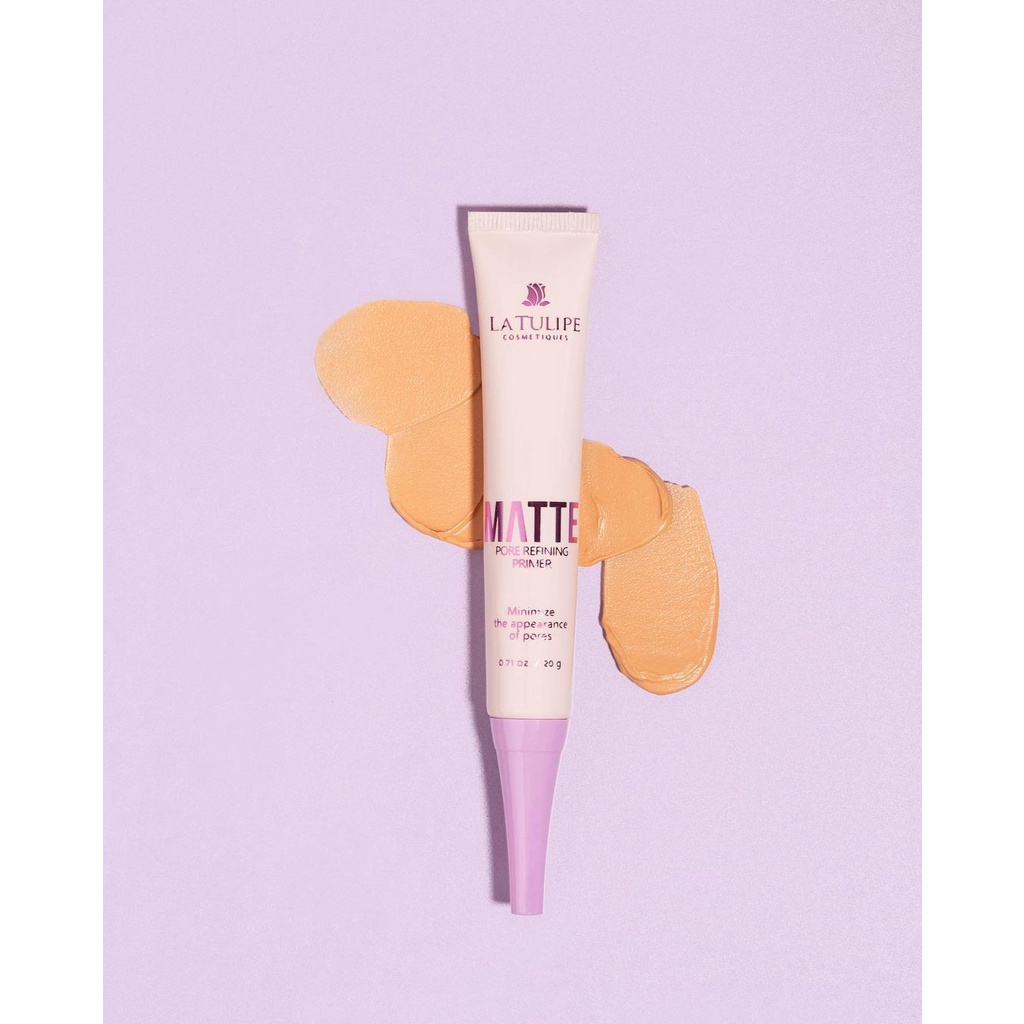 La Tulipe Matte Series | La Tulipe Matte BB Cushion | La Tulipe Matte Mattifying Spray | La Tulipe Pore Refining Primer