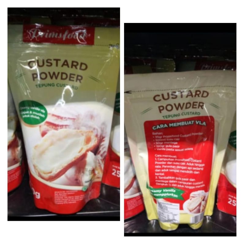 

Drimsfood Custard Powder (tepung custard) 250gr