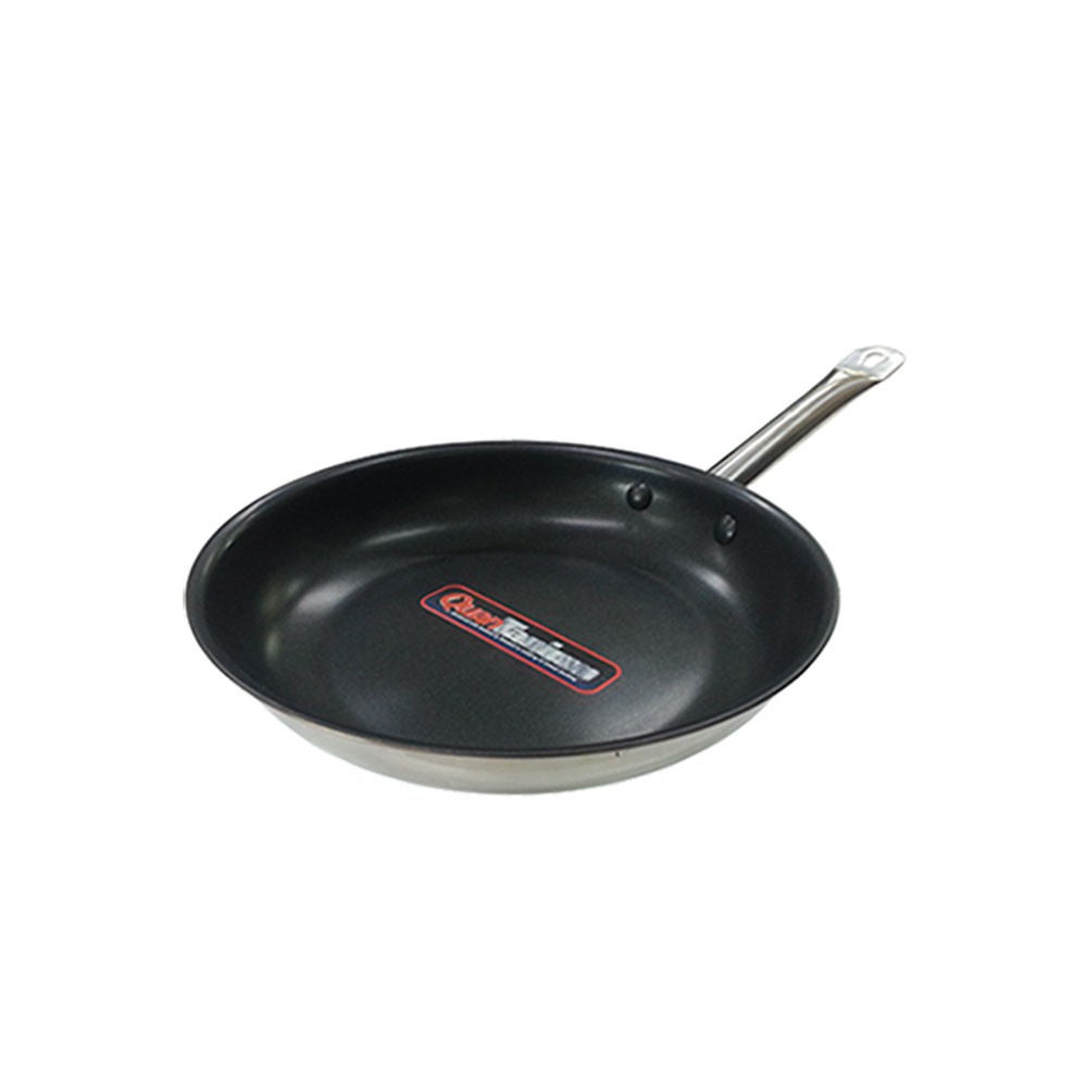 Fincook FP2405SSTF Fry Pan Stainless 24cm with Quantanium/Wajan/Penggorengan/Wajan Fincook/Penggoren