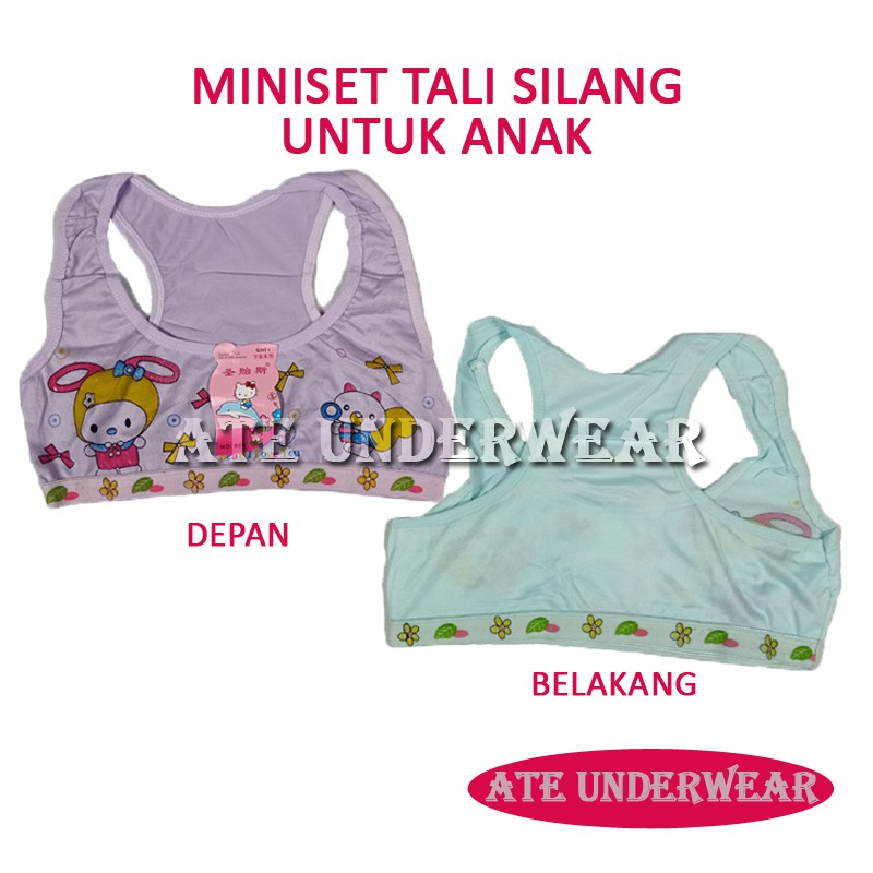 AT95-Miniset anak karakter tali silang