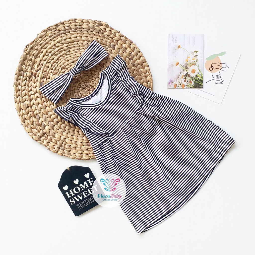 Plazababyku MX DRESS VELICE dress bayi bunga 6-24 bulan Free headband