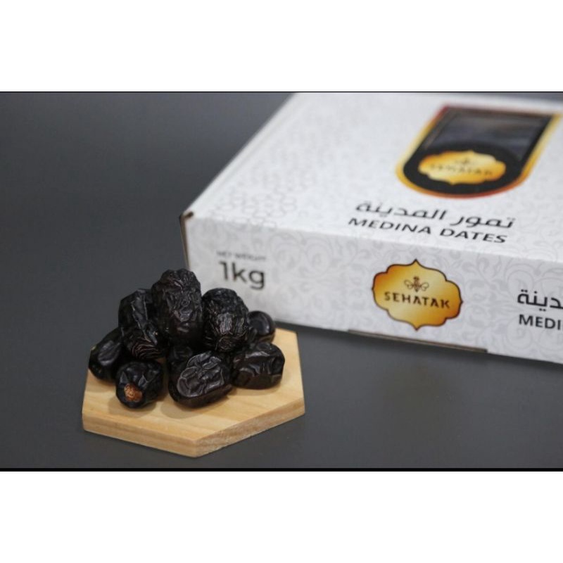 kurma ajwa vip premium 1kg | kurma nabi