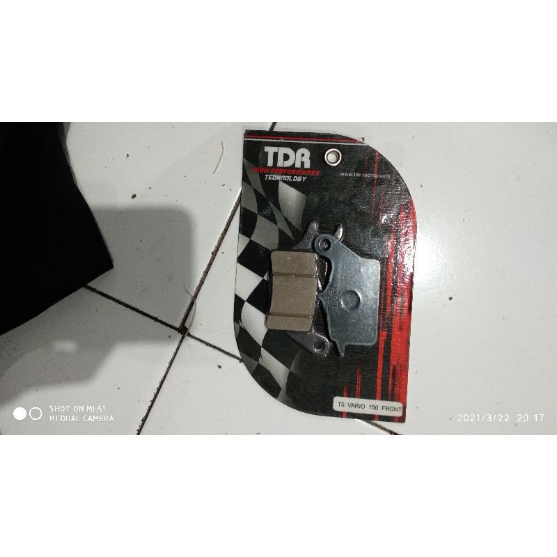 kampas rem motor vario 150cc original TDR - kampas motor vario 150 TDR