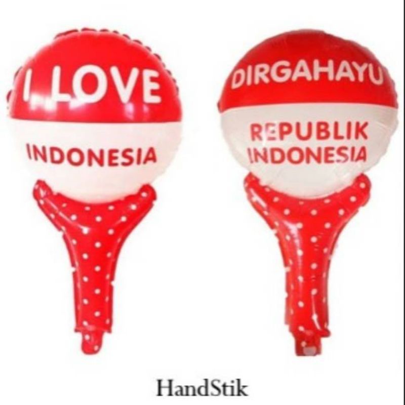 Jual balon pentungan merah putih 1 pcs | Shopee Indonesia