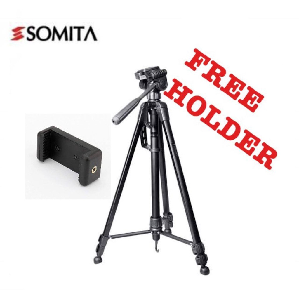 Tripod Somita ST-3520 Free Holder hp dan tas