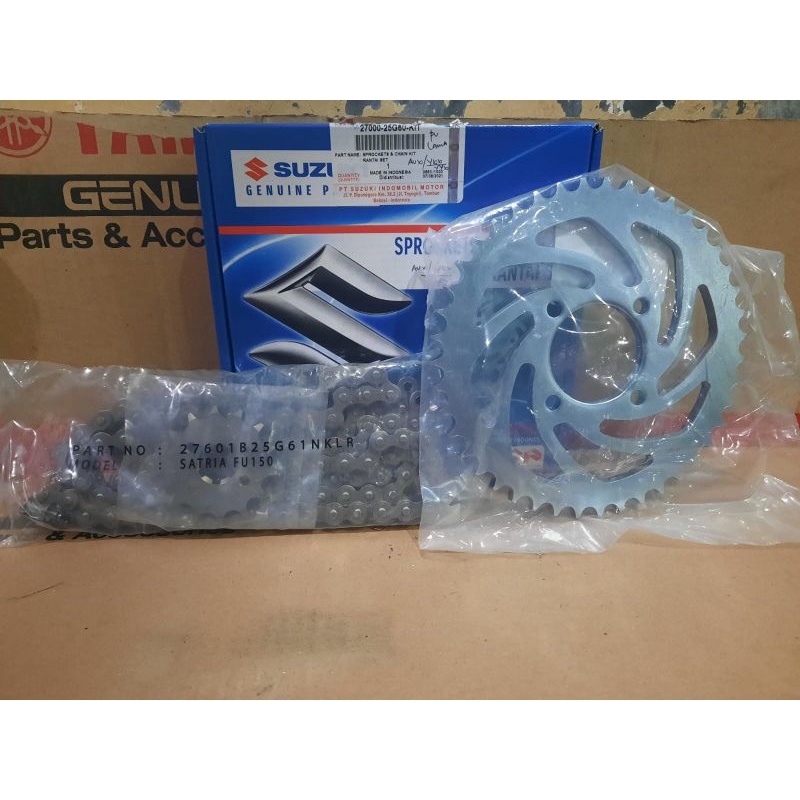 Gear Set Satria FU Gear gir set Satria Fu Lama 2012 ORIGINAL