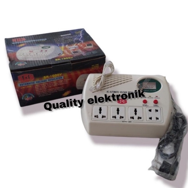 COLOKAN AUTOMATIC VOLTAGE REGULATOR REGULATOR VOLTASE OTOMATIS 1000 watt SGS