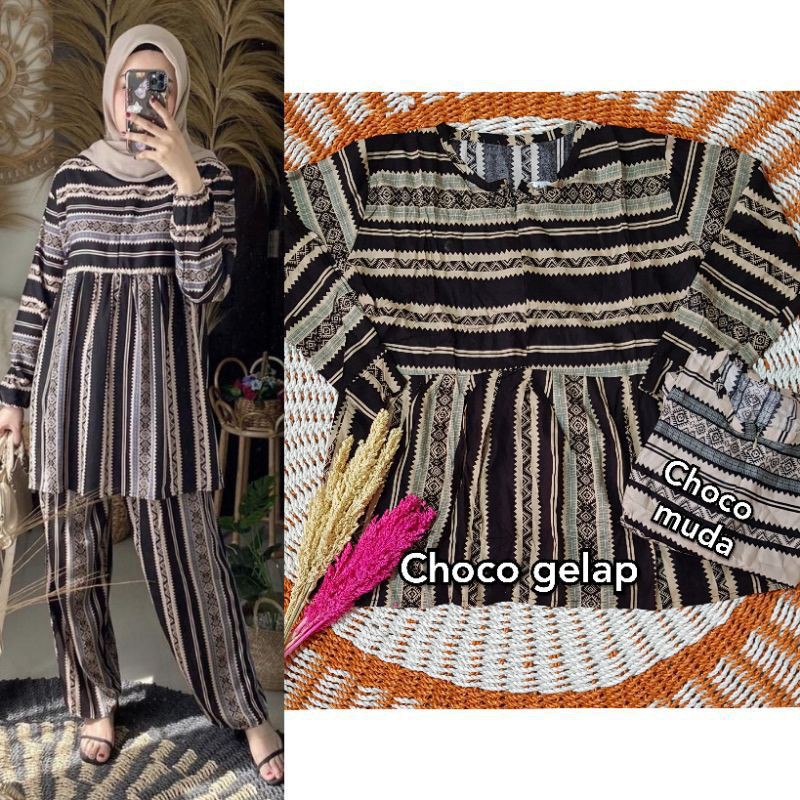 Omary One Set. One Set Omary. Baju Setelan Wanita Omary Set. Baju One set Termurah.Setelan Terbaru