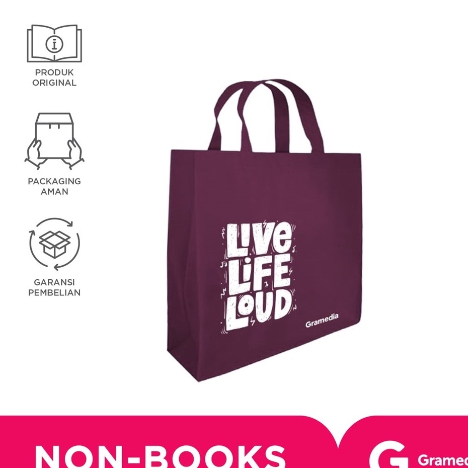 KEKINIAN Gramedia Tas Go Green Modern KEKINIAN