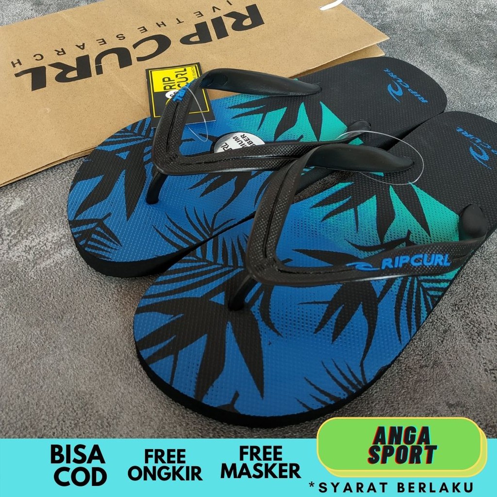 SANDAL JEPIT RIPCURL / SANDAL KASUAL PRIA / SENDAL DISTRO COWOK / SENDAL SURFING MOTIF PREMIUM