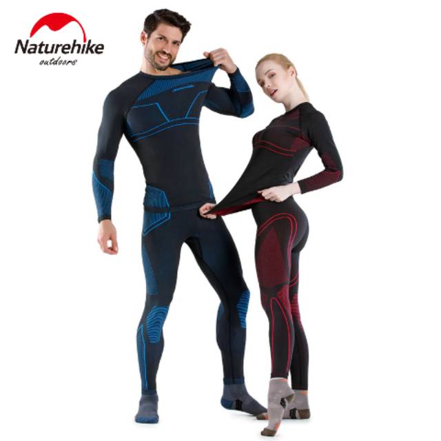 NH18N002-Y LONG JOHN BASELAYER NATUREHIKE THERMAL COOLMAX WINTER QUICK DRY UNDERWEAR LONGJOHN HIKING