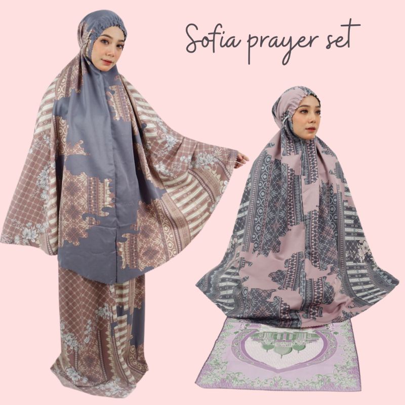 Mukena sofia prayer set / mukena viral