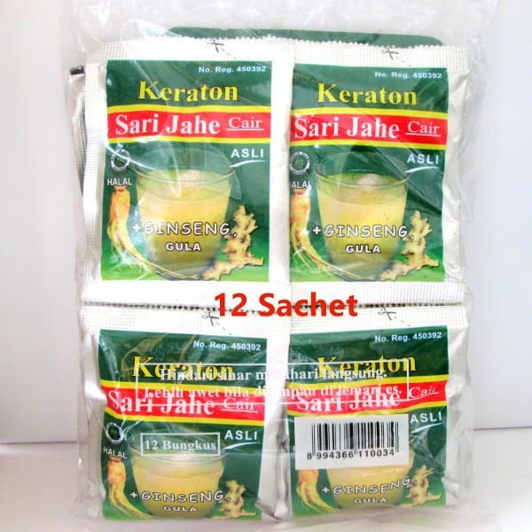 

Sari Jahe Keraton 12 Sachet Asli (BERKUALITAS)