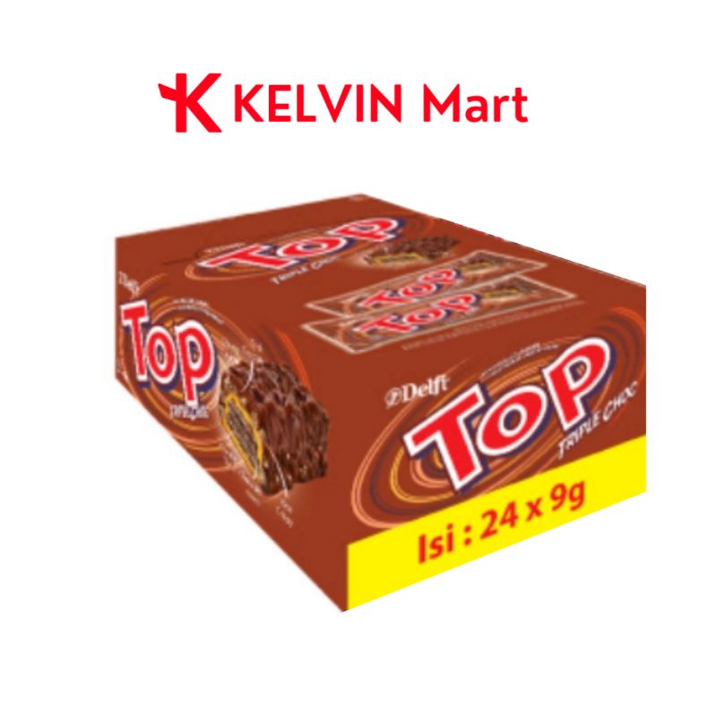 

Delfi Chocolate Wafer Top Triple Choc Pck 9g x 24 pcs | Kelvin Mart