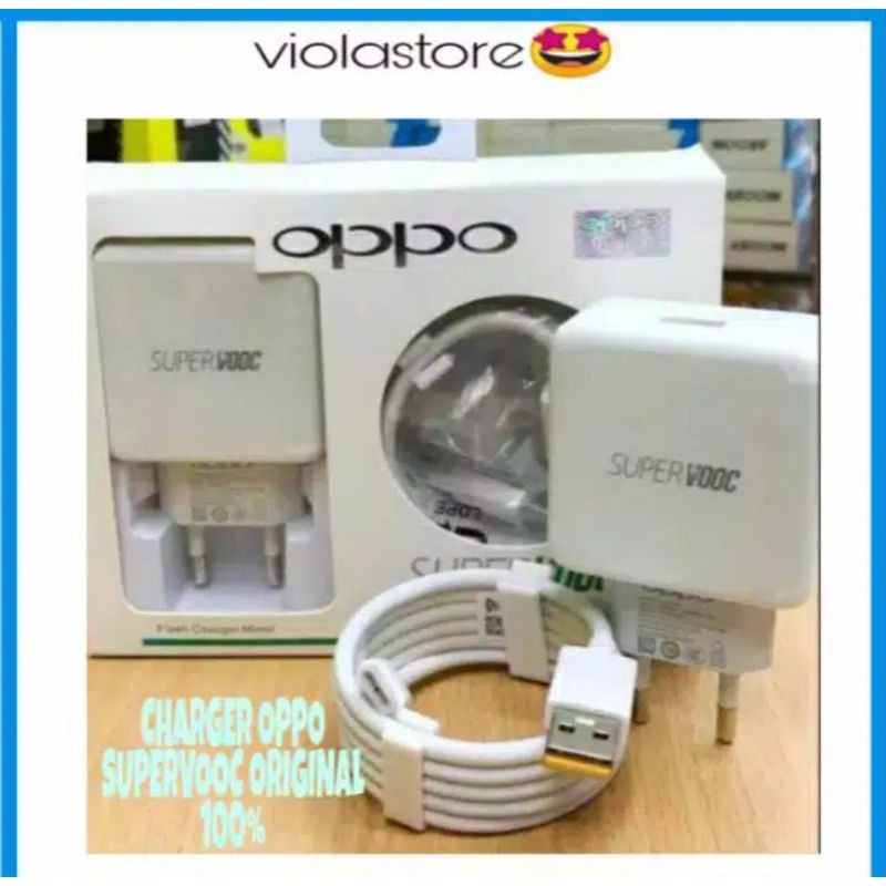 ORIGINAL CHARGER FAST CHARGER VOOC 4A SUPPORT