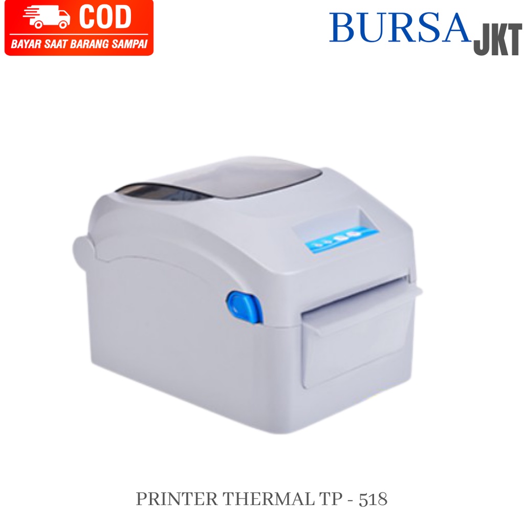 PRINTER THERMAL TP 518 SUPPORT UKURAN 150 X 100 DLL