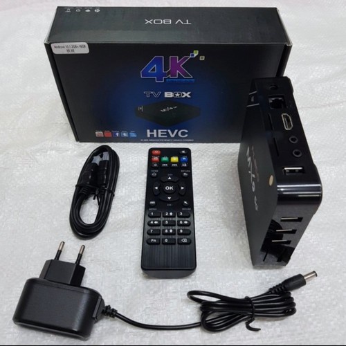 COD TV BOX MX9 FLECO 4K -5G UHD RAM 2 + 16 GB ANDROID