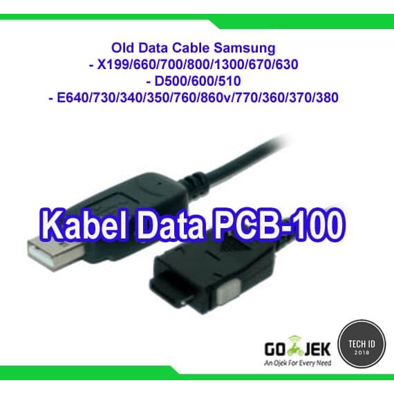 Kabel Data PCB-100 kabel data old samsung jadul