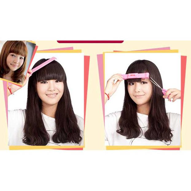 

alat potong poni / gunting rambut poni alat / penggaris set aksesoris