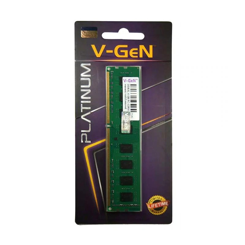 Ram PC V-Gen Platinum DDR3 8GB 1333/1600 (Longdimm) Vgen PC 12800